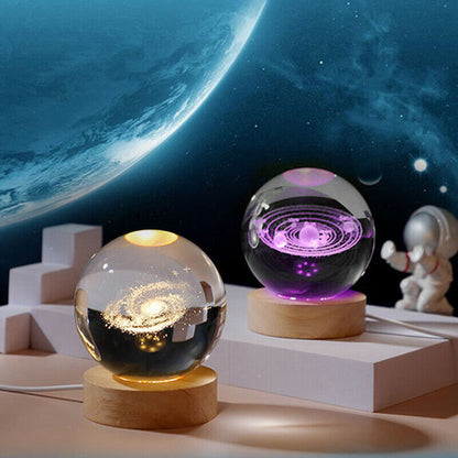3D Planet Crystal Ball - Hot Sale 50% OFF