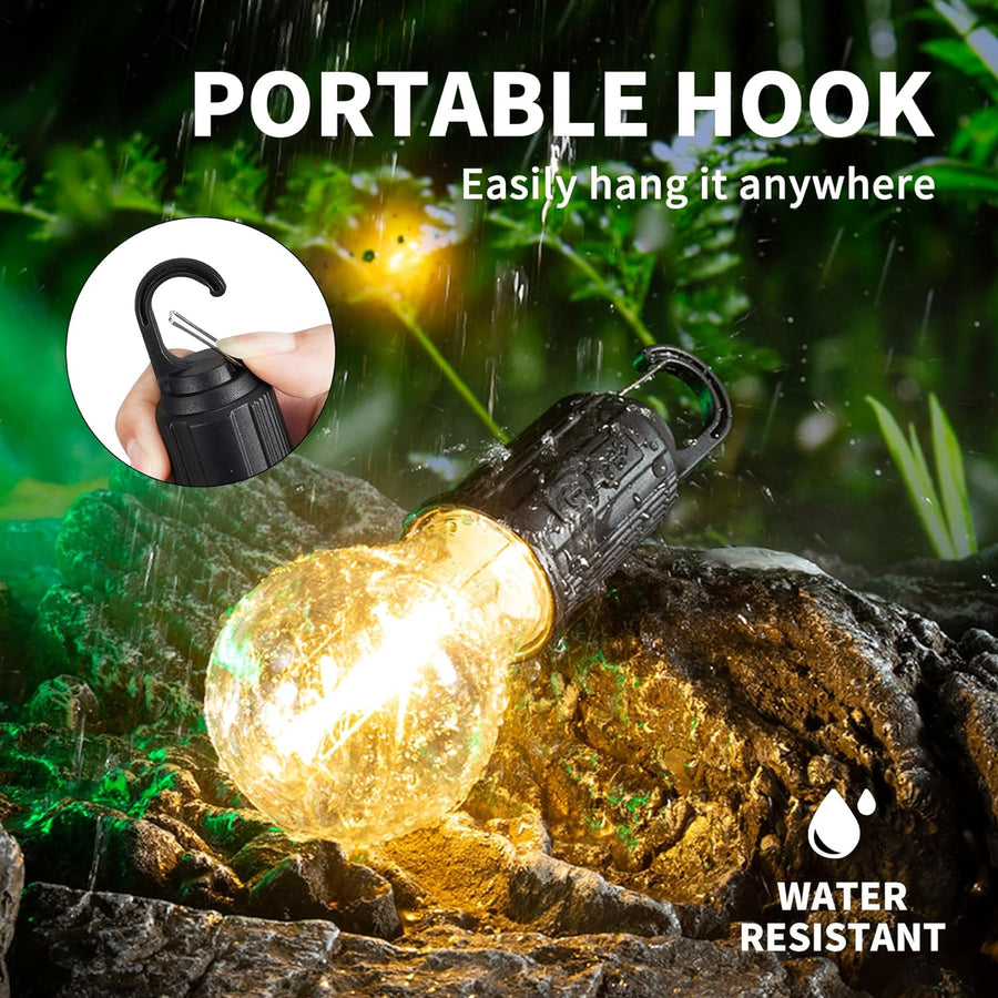 Hanging Rechargeable camping Bulb | For Camping, Hiking, Backpacking & Emergency Outage